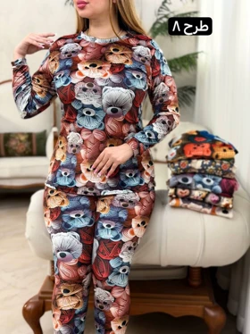 ست مخمل پاندا 3642