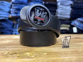 کمربند مشکی مردانه MASERATI