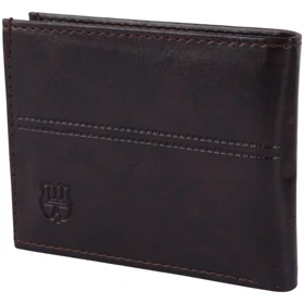 کیف پول جیبی چرمی مصنوعی مدل Kam (قهوه ای)