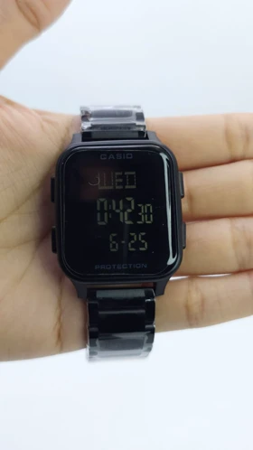 ساعت مچی دیجیتالی مردانه کاسیو Casio فول استیل با ماندگاری رنگ بالا