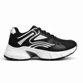 کفش کتانی مدل بوگاتو مشکی کد 295057