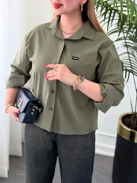 شومیز غزل 0606 (سبز)
