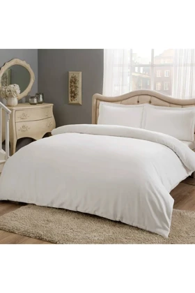 سرویس روتختی دو نفره Taç مدل Color Dreams ساتن - سفید