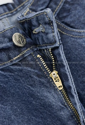 شلوار جین فول بگ کد1004234