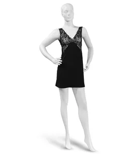 لباس خواب استرچ دانتل Neev نیو کد 4303 مشکی Black