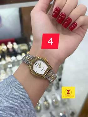 ساعت مچی زنانه استیل دو رنگ