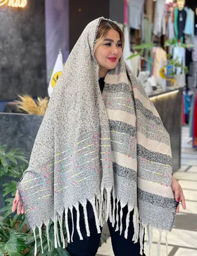 شال موهر کنفی کد : L 185