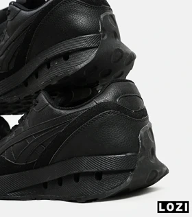 کفش کتانی مردانه مشکی ASICS gel extreme 33