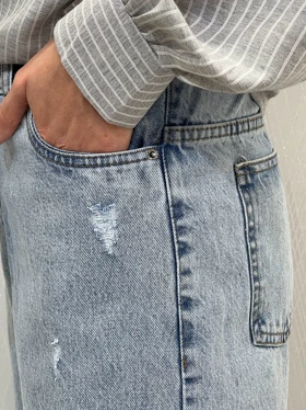 شلوار جین راسته زنانه