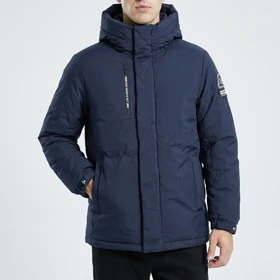 کاپشن پفی یقه ایستاده مردانه