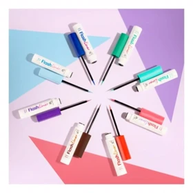 خط چشم ماژیکی ضد آب گلدن رز ,مدل Flash Liner شماره 107 رنگ بنفش حجم 2.5 میلی‌لیتر