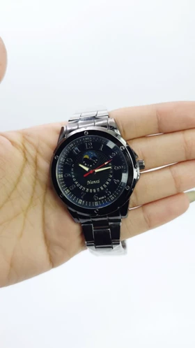 ساعت مچی مردانه نانسی Nanxi با موتور کوارتز و طراحی کلاسیک