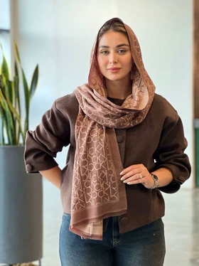شال پاییزه CK (نسکافه ای)