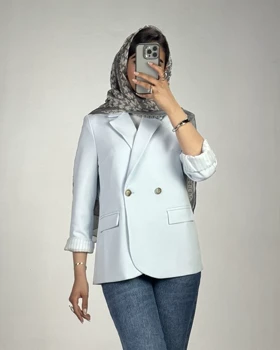 کت جیب پاکتی دو دکمه  کد 100169