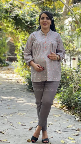 تونیک شلوار بارداری و شیردهی دلشید