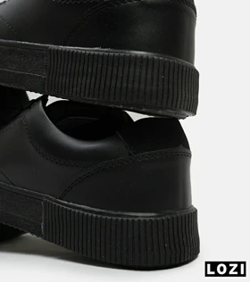 کفش اسنیکرزمردانه مشکی BERSHKA