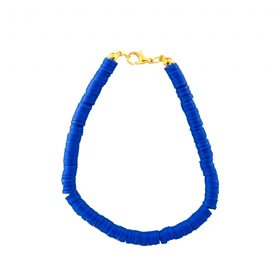 دستبند دخترانه مدل واشری (آبی)