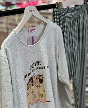 بلوز شلوار سایز بزرگ زنانه سکسن کد 40705