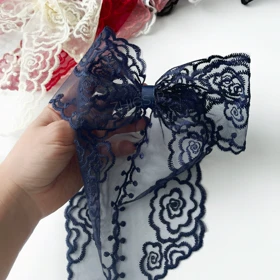 گلسر پاپیونی گیپور دخترانه