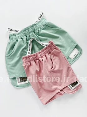 شورتک ورزشی نخ پنبه کش اسپورت کلوین کلاین Calvin Klein