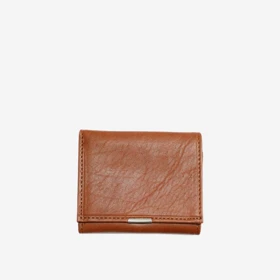 کیف پول چرم جیبی مدل jkj008 (عسلی)