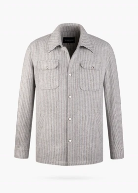 شکت پشمی طرح دار کرم طوسی