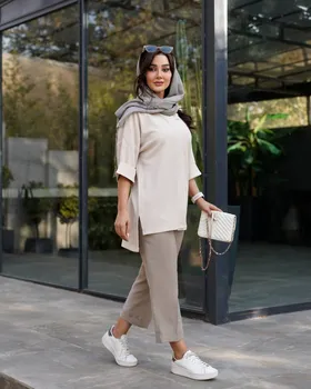 شومیز مانتویی کد 3243