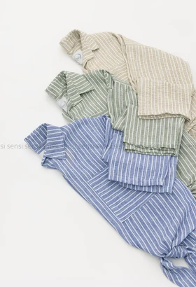 شومیز گره‌ای راه راه زارا
