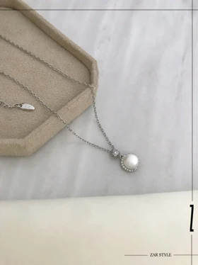 گوشواره برگ و مروارید