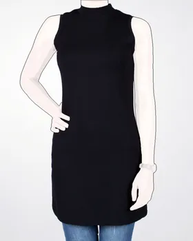 زیر سارافونی مشکی ساده زنانه