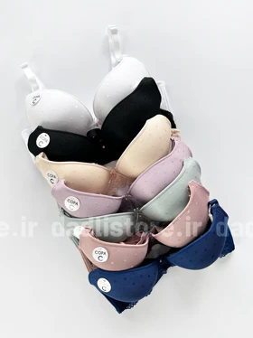 سوتین تک اسفنجی فنر دار گیپور خالخالی