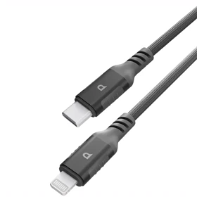کابل شارژ تایپ‌سی به لایتنینگ 30 وات پاورولوژی Powerology PCAB018GY PC018