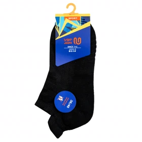 جوراب جوپا مچی زنانه حوله ای _ سیاه ساده