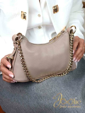 کیف دوشی دستی زنانه مدل میرا کد K687 (فیلی)