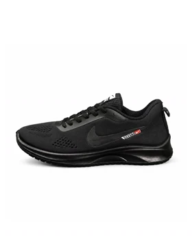 کفش کتانی بزرگ پا نایکی رانینگ زیره تزریق مشکی تمام Nike