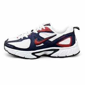 کفش کتانی مردانه رانینگ مدل نایکی P7000 سفید سرمه ای قرمز Nike P7000