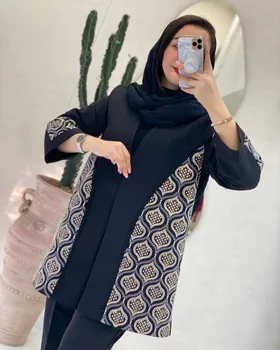 مانتو کتی سوزن‌دوزی