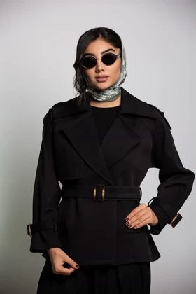 ترنج کت سوزان (مشکی)