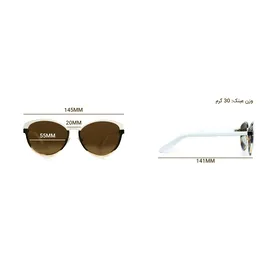 عینک آفتابی کارلا زامپاتی مدل SUN RX 05