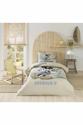 سرویس روتختی یک نفره Özdilek مدل Disney Mvi Mickey Mouse Islan - چندرنگ