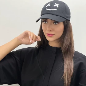کلاه بیسبالی گلدوزی مارشمالو