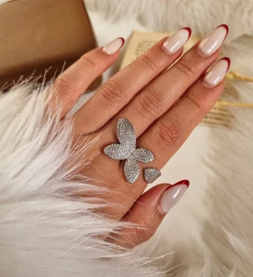 انگشتر طرح طلا A27