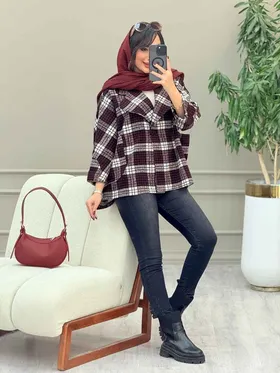 پالتو چهارخونه فروغ
