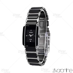ساعت رادو زنانه نقره ای مشکی 106728