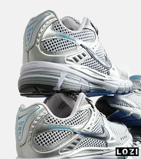 کفش کتانی مردانه طوسی آبی نایک NIKE zoom vomero 5