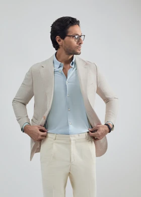 کت چهارخانه Wool