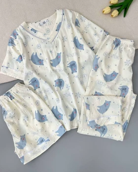 ست سه تیکه راحتی کد 4949