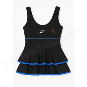 مایو زنانه دودامنه نایک با لاین آبی