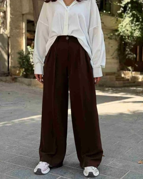 شلوار بگ کرپ دابل | شلوار بگ کرپ دابل کد 30171 کد 8900
