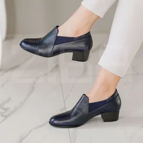کفش چرم اداری زنانه CODE:205
